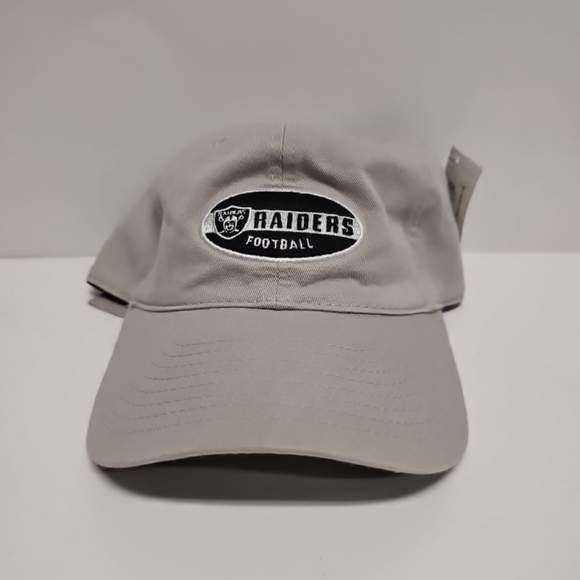 NWT Los Angeles Raiders NFL Football Adjustable Strapback Hat Cap New With Tags - Picture 1 of 11